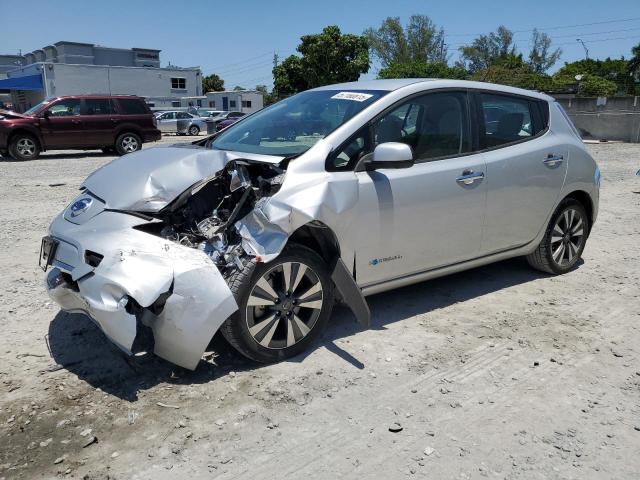 Vin: 1n4bz0cp6hc306580, lot: 57180815, nissan leaf s 2017 img_1