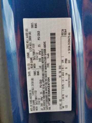 2022 FORD F150 - 1FTMF1E59NKE47304
