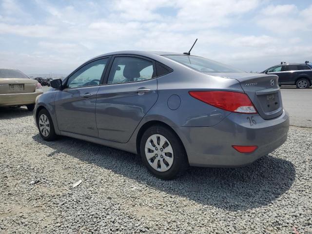 HYUNDAI ACCENT SE 2016 gray  gas KMHCT4AE9GU994877 photo #3