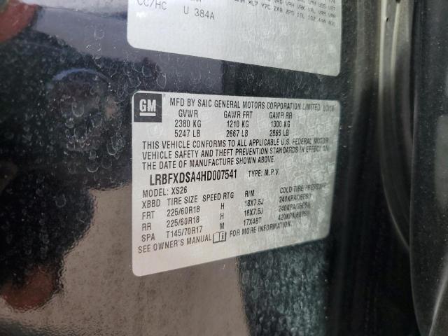 2017 BUICK ENVISION E - LRBFXDSA4HD007541