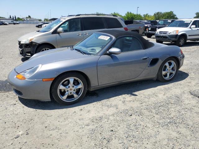 PORSCHE BOXSTER 2001 gray  gas WP0CA29831U624027 photo #1