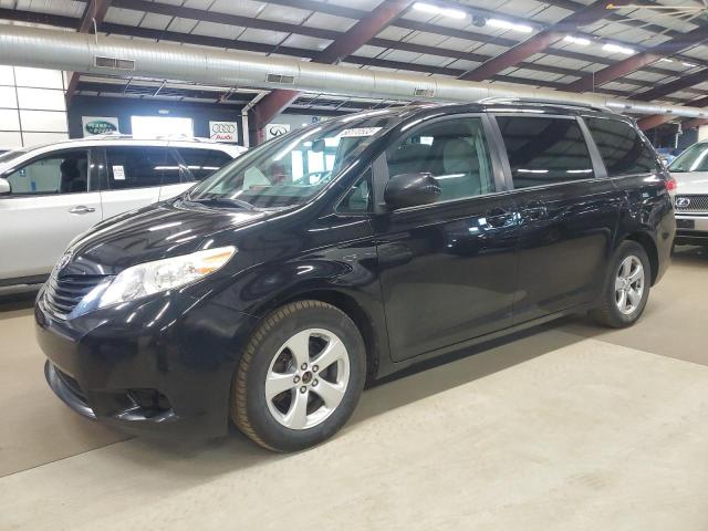 TOYOTA SIENNA LE 2014 black sports v gas 5TDKK3DC9ES524468 photo #1