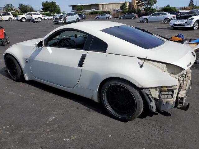 NISSAN 350Z COUPE 2006 white  gas JN1AZ34EX6M351634 photo #3