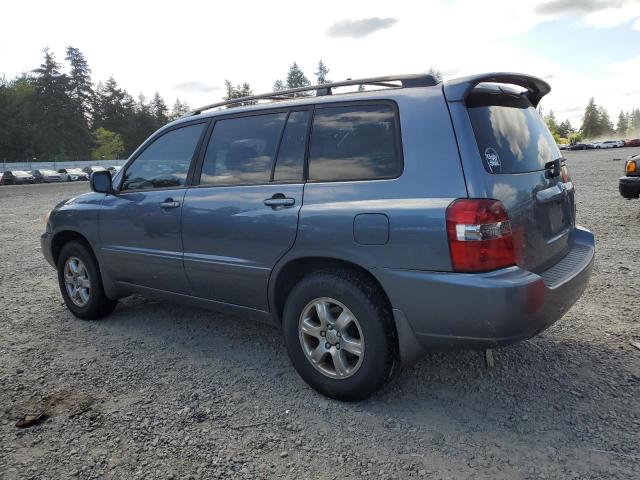TOYOTA HIGHLANDER 2007 blue  gas JTEGP21A370144015 photo #3