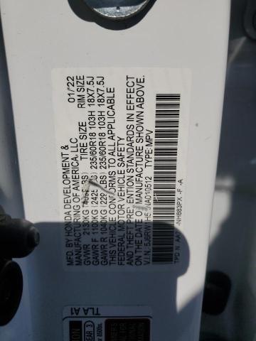 2022 HONDA CR-V EX - 5J6RW1H5XNA010512
