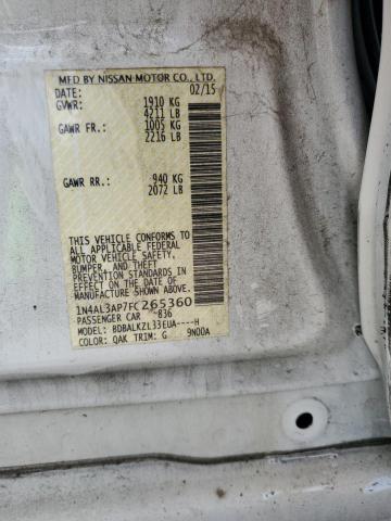 2015 NISSAN ALTIMA 2.5 - 1N4AL3AP7FC265360
