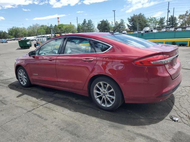 Vin: 3fa6p0lu4hr350155, lot: 57259665, ford fusion se hybrid 20172