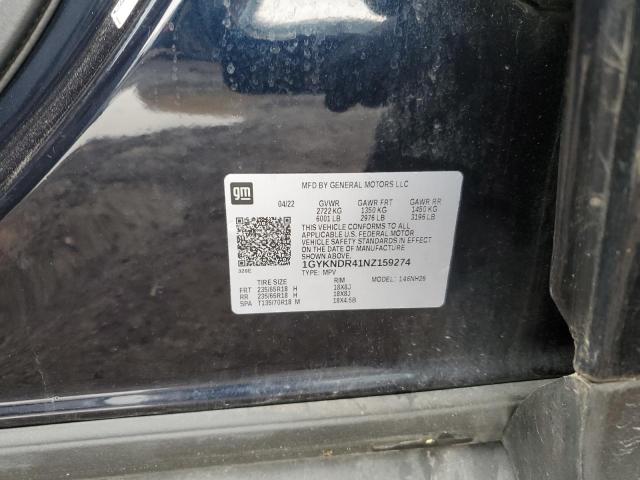 2022 CADILLAC XT5 PREMIU - 1GYKNDR41NZ159274