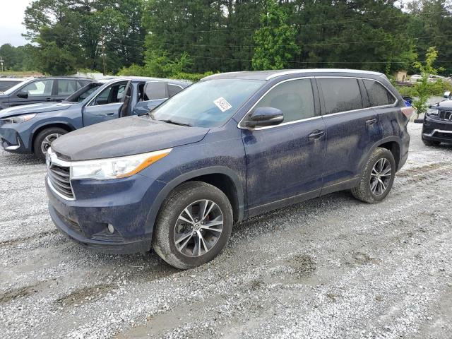 Vin: 5tdkkrfh4gs139964, lot: 58496235, toyota highlander xle 2016 img_1