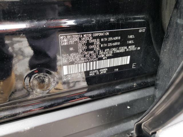 2022 TOYOTA VENZA LE JTEAAAAH6NJ095642
