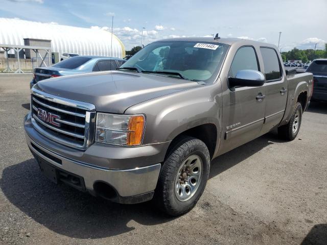 GMC SIERRA K15 2012 gray crew pic gas 3GTP2UEA7CG265113 photo #1