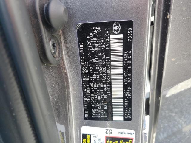 2023 TOYOTA CAMRY XLE - 4T1F31AK3PU607631