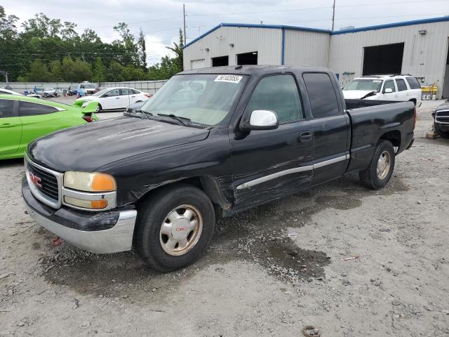 GMC NEW SIERRA 2002 black  gas 2GTEC19V721367115 photo #1