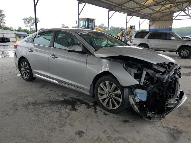 Vin: 5npe34afxhh443262, lot: 56142925, hyundai sonata sport 20174