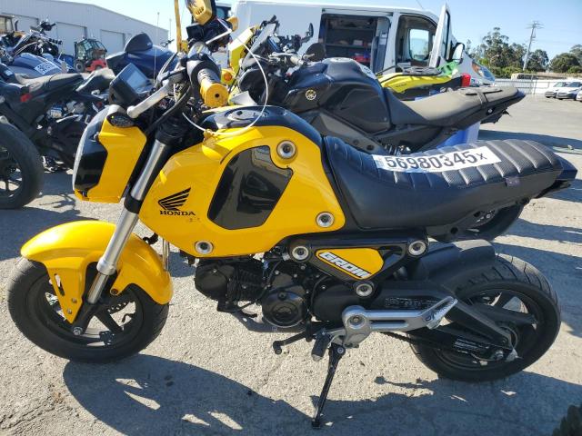 HONDA GROM 125 2022 yellow  gas MLHJC9216N5007967 photo #4