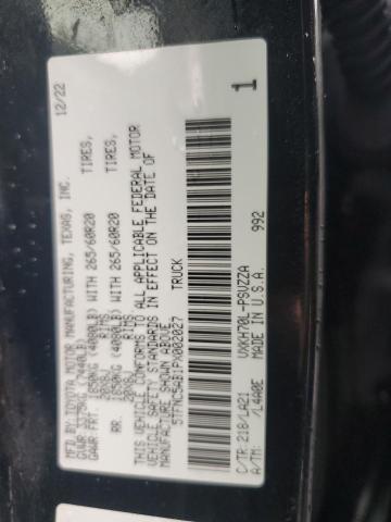2023 TOYOTA TUNDRA CRE - 5TFNC5AB1PX002027