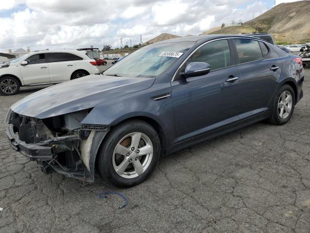KIA OPTIMA LX 2015 blue  gas KNAGM4A76F5572639 photo #1