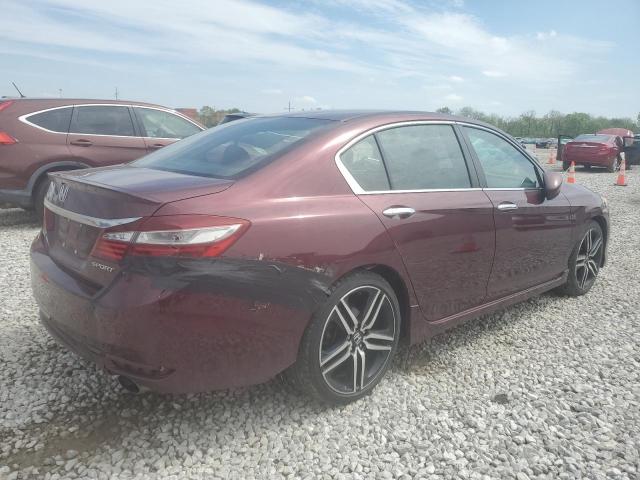 Vin: 1hgcr2f59ga022876, lot: 56291805, honda accord sport 20163