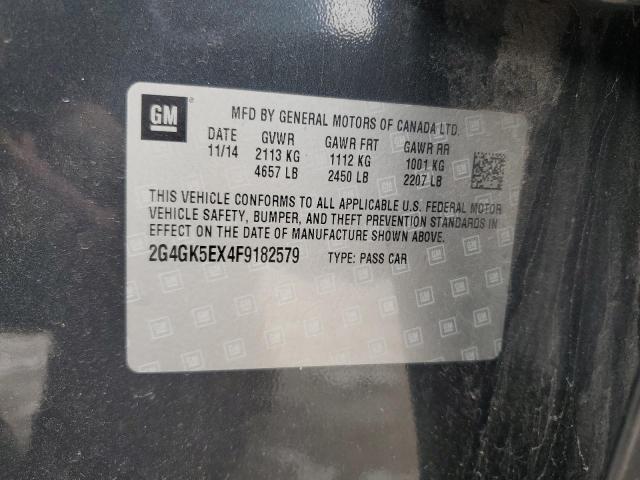 2015 BUICK REGAL - 2G4GK5EX4F9182579