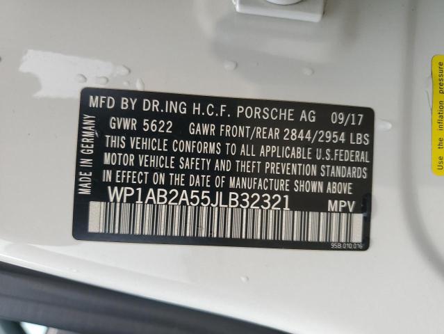 2018 PORSCHE MACAN S - WP1AB2A55JLB32321