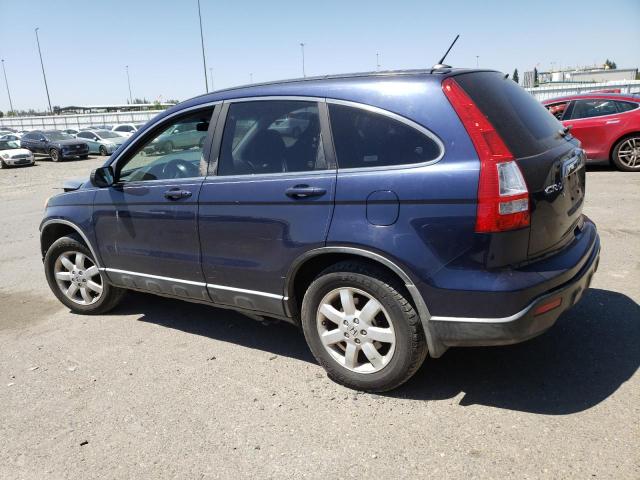 HONDA CR-V EXL 2007 blue  gas JHLRE38707C034625 photo #3