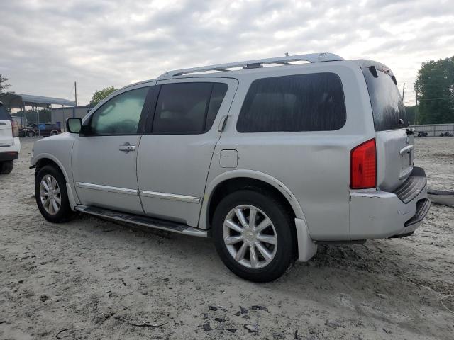 INFINITI QX56 2008 silver  gas 5N3AA08D98N907193 photo #3