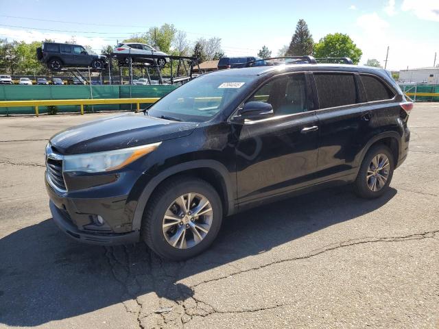 Vin: 5tdkkrfh9fs111639, lot: 57994045, toyota highlander xle 2015 img_1