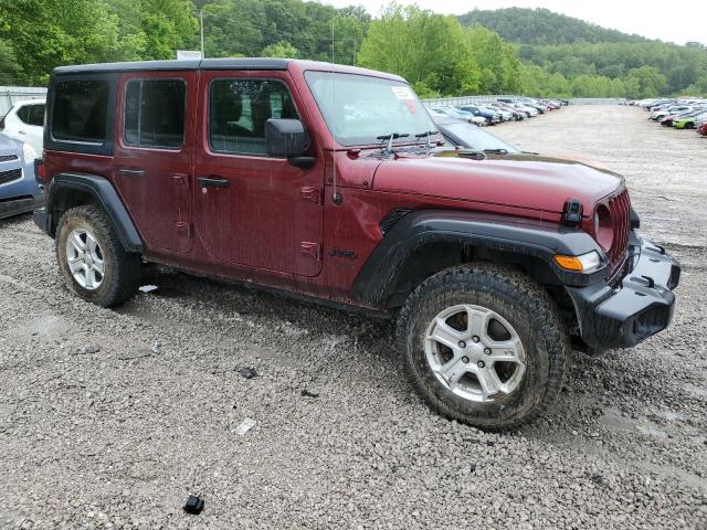 Vin: 1c4hjxkn1mw677854, lot: 56583475, jeep wrangler sport 20214