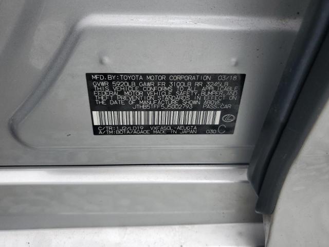 2018 LEXUS LS 500 BAS JTHB51FF5J5002793
