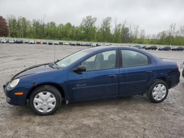 PLYMOUTH NEON BASE 2000 blue  gas 1P3ES46C5YD870288 photo #1
