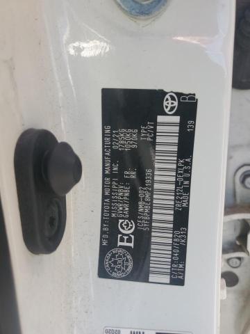 2021 TOYOTA COROLLA LE - 5YFBPMBE8MP219336