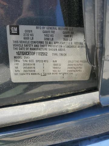 2015 GMC CANYON SLT 1GTG6CE30F1182562