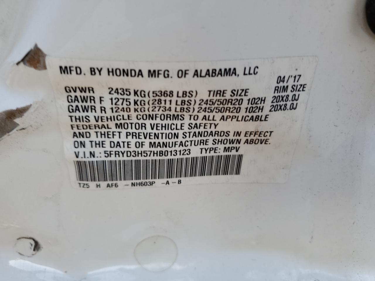 ACURA MDX TECHNOLOGY