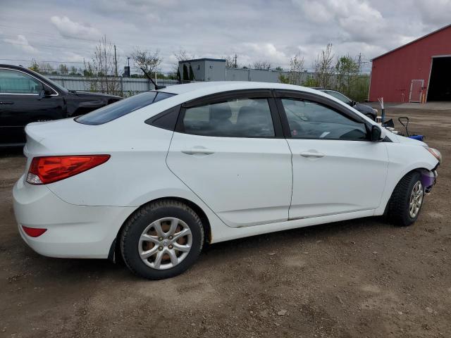 Vin: kmhct4ae4du439752, lot: 57075855, hyundai accent gls 20133
