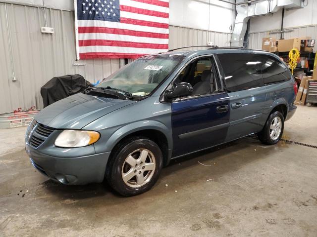 DODGE GRAND CARA 2006 blue  gas 2D4GP44L96R914674 photo #1