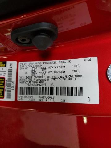 2025 TOYOTA SEQUOIA SR 7SVAAABAXSX059263
