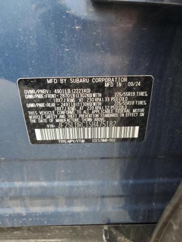 2025 SUBARU FORESTER L JF2SLDRC1SH475182