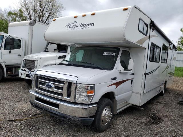 FORD COACHMAN 2014 white cutaway gas 1FDXE4FSXDDA63973 photo #3