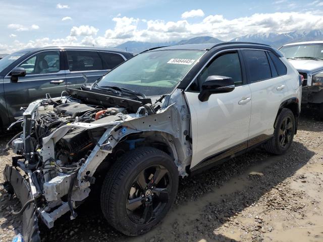 TOYOTA RAV4 XSE 2020 white  hybrid engine JTMEWRFV8LJ035525 photo #1