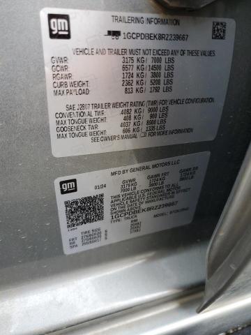 2024 CHEVROLET SILVERADO - 1GCPDBEK8RZ239667