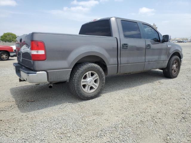 FORD F150 SUPER 2005 gray crew pic gas 1FTRW12W35KD34998 photo #4