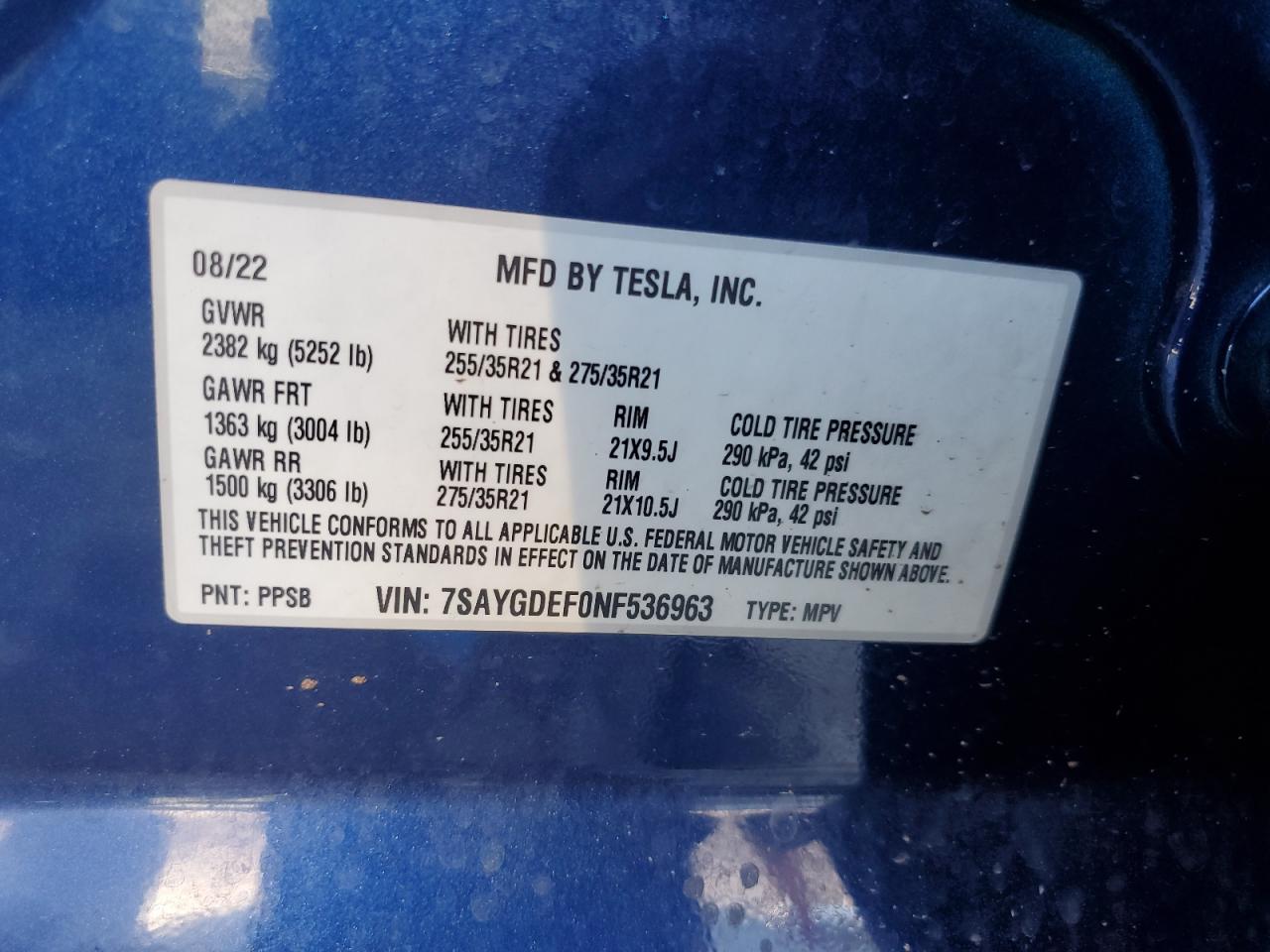 TESLA MODEL Y
