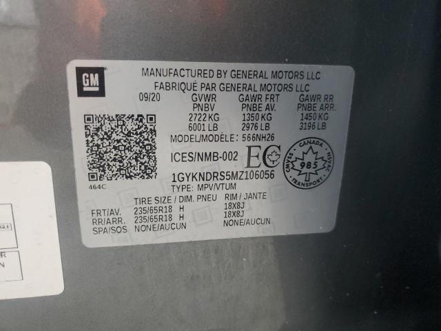 2021 CADILLAC XT5 PREMIU - 1GYKNDRS5MZ106056