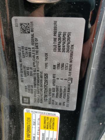 2015 GMC SIERRA C15 1GTN1TEH7FZ391526