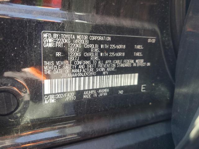 2022 TOYOTA VENZA LE - JTEAAAAHXNJ092890