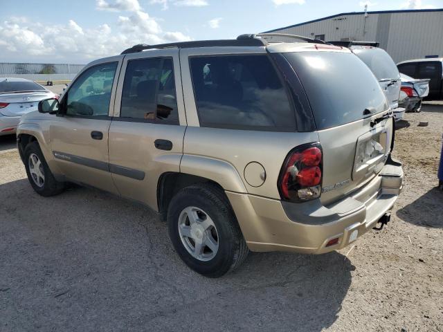 CHEVROLET TRAILBLAZE 2004 tan  gas 1GNDT13S442292345 photo #3