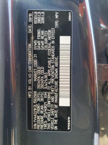 2020 VOLVO XC90 T6 MO YV4A221K2L1562908