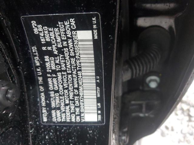 2021 HONDA CIVIC EX - SHHFK7H69MU402448