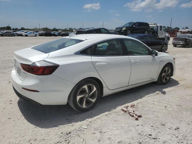 HONDA INSIGHT EX 2019 white  hybrid engine 19XZE4F50KE006314 photo #4