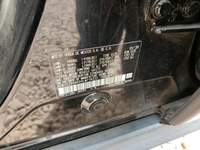 2020 HONDA HR-V LX 3CZRU6H34LM716232